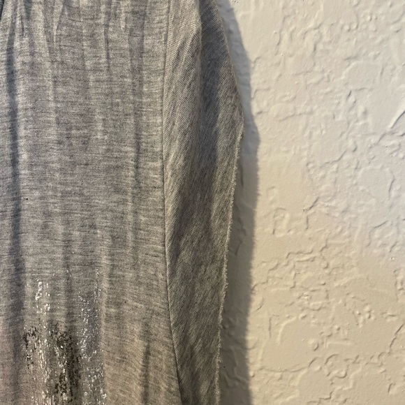 Janet Chung Womens Fashion Graphic Cotton Tank W/ Chain Link Size Large - Picture 5 of 14